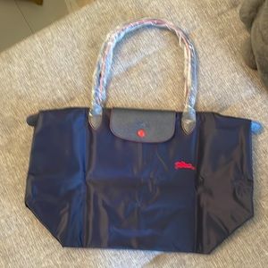 Large size La Pliage tote in limited edition colors